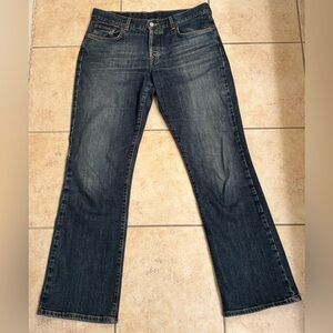 Lucky Brand Dark Blue Flare Jeans